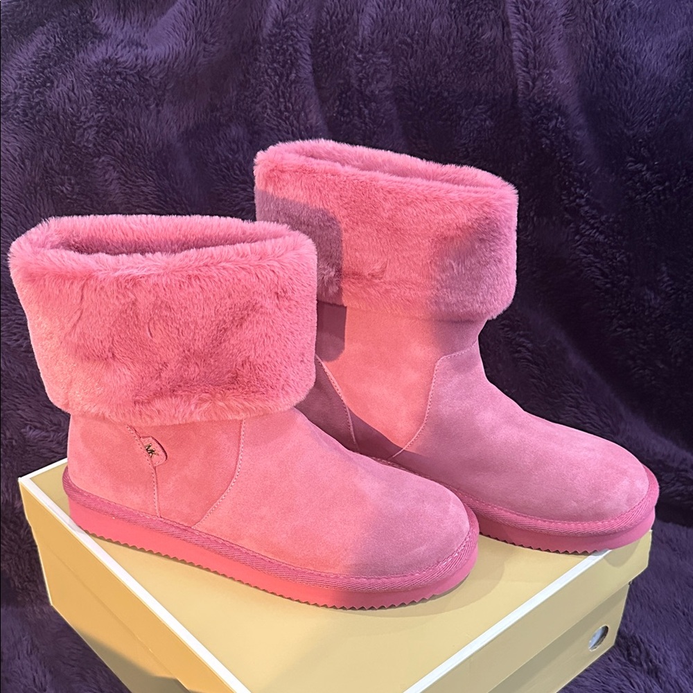 Michael Kors Julia Pink Winter Boots